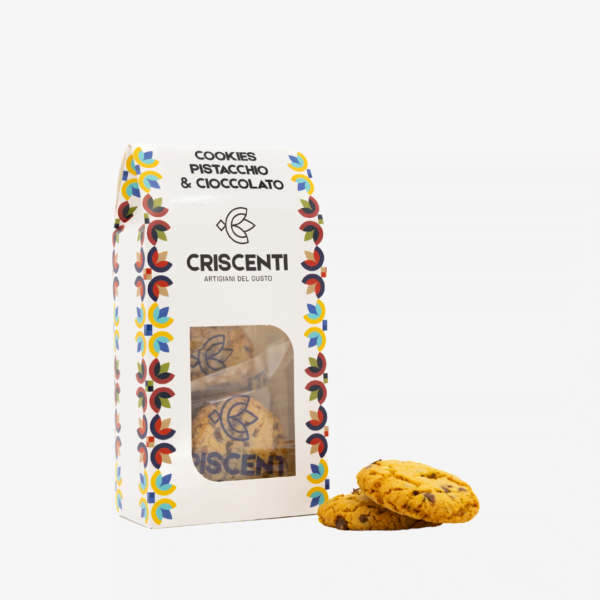 COOKIES AL PISTACCHIO E CIOCCOLATO