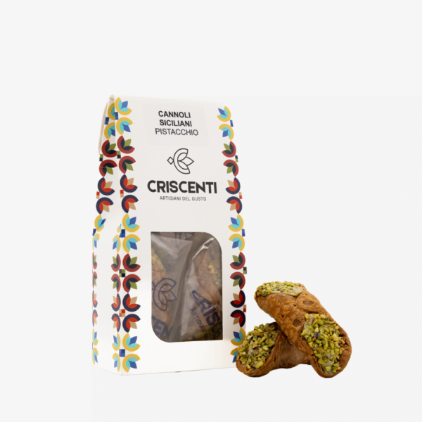 CANNOLI SICILIANI AL PISTACCHIO