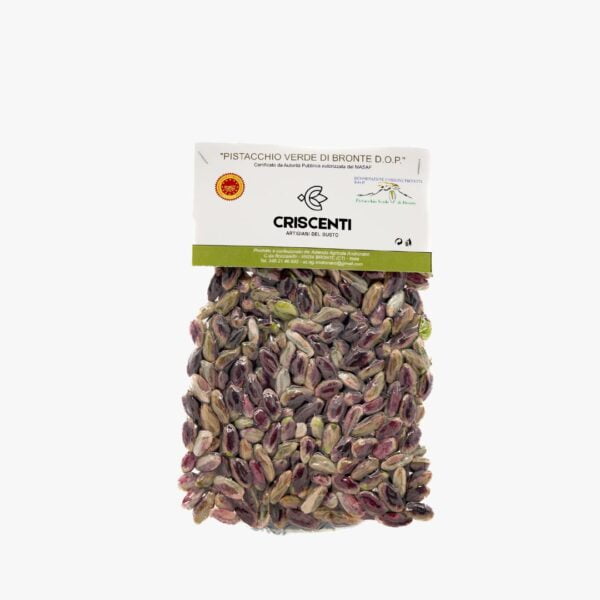 "PISTACCHIO VERDE DI BRONTE D.O.P." SGUSCIATO