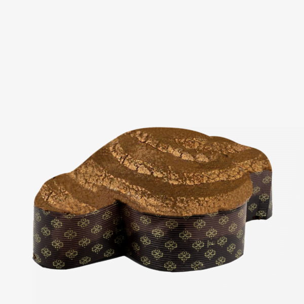 COLOMBA AL CAFFE' CON GOCCE DI CIOCCOLATO FONDENTE E AL LATTE